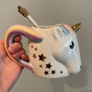 Porcelain Unicorn Mug